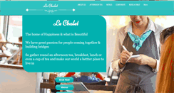 Desktop Screenshot of le-chalet.co.uk